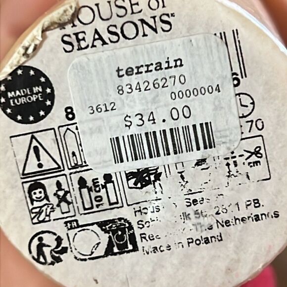 Terrain Candy Stripe Advent Candle Holiday Christmas - Picture 6 of 6